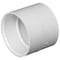 Charlotte Pipe And Foundry Charlotte Pipe Schedule 40 2 in. Hub X 2 in. D Hub PVC Coupling 1 pk PVC001001000 - alternate 1
